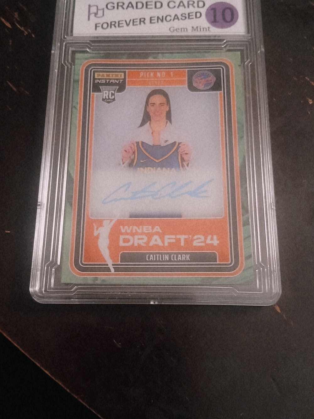 Caitlin Clark WNBA Draft '24 Autograph Facsimile Not Orignal